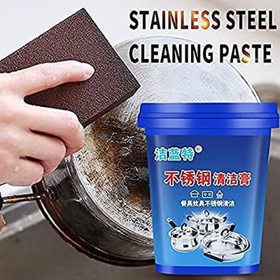 BKKTRADERS Over Cookware Metal Cleaning Paste Multipurpose Korean Formula Detergent Cream(500 ml)