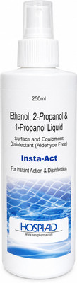 INSTA ACT Disinfectant Spray | Surface & Equipment Sanitizer | Fast Acting Cleaner(250 ml)