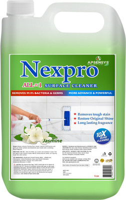 Apsensys Care NEXPRO Disinfectant Surface & Floor Cleaner Liquid, Jasmine - 5 Ltr(5000 ml)