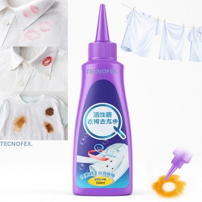 TECNOFEX All Color Stain Remover Roll Bead for Cotton Denim Polyester and Blended Fabric(120 ml)