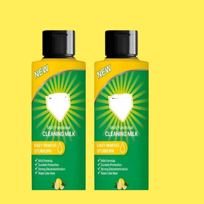 BM brothers Cleaning Milk Combo – 2 x 100 ml Bottles | Deep Cleaning for Multiple Surfaces(200 ml)