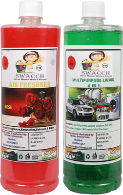 swacch Home Care Combo 1 Litre (Pack of 2)(2000 ml)