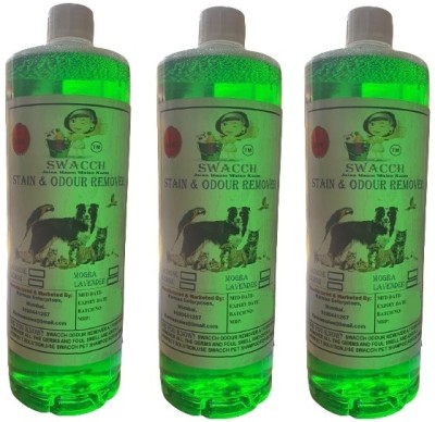 swacch STAIN & ODOUR REMOVER MOGRA 1 LITRE (PACK OF 3) mogra(3 x 1000 ml)