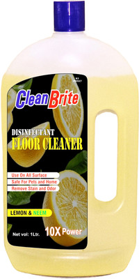 Clean Brite All in 1 Floor Cleaner 10X Power Lime & Neem | Extra thick & Strong(1 L, 2 L)