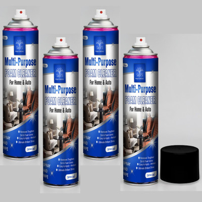 SAPI'S Car Care MultiPurpose Foam Cleaning Spray Pack of 4(2000 ml)