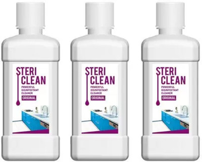 ANKU Stericlean Powerful Disinfectant Cleaner Original (250ML each, Pack of 3)(750 ml)