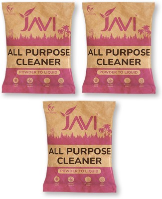 JAVI All Purpose Cleaner Powder to Liquid Refill Pack (3 Sachet = 1.5L) | Non Toxic(1500 ml)