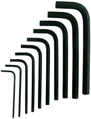 Inditrust new Allen key set 10pc set hex key set Size 1.5 to 10 Allen Key Set