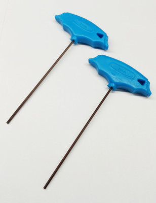 4MECH 2.5mm x 2 T-Type Allen Key, Hardened and Tempered-Professional Quality-Anti Rust Allen Key Set(Pack of 2)