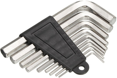 DUMDAAR new High Quality 9pc Allen key hand tools set Allen Key Set