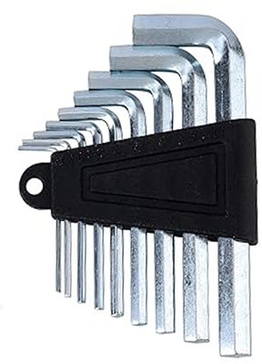 Atrocitus 9Pcs Bolt Spanner Goti Wrench Allen Key Set Repair Tool Allen Key Set(Pack of 9)