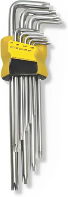 ZIODIC 9PCS Professional Long Torx Key Wrench - Made of CRV Steel, Surface Matte Allen Key Set