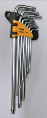 VTH Wello 9pcs Torx Allen Key Set Long HKB2009L Allen Key Set