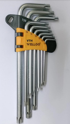 VTH Wello 9pcs Torx Hex Allen Key Set HKS2009M Allen Key Set