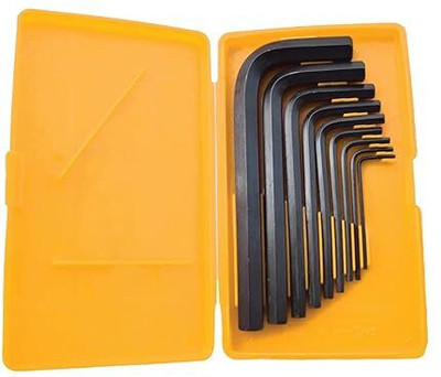 Ashoka 9pc Heavy Duty Hex Pocket Size Allen Key Set