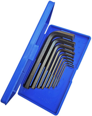 Inditrust new Heavy duty 9pc Hex Allen key set Packet size Allen Key Set