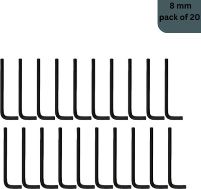DE-NEERS 8 mm Hex Allen -Long pattern | For Home and Industrial Use Allen Key Set Allen Key Set