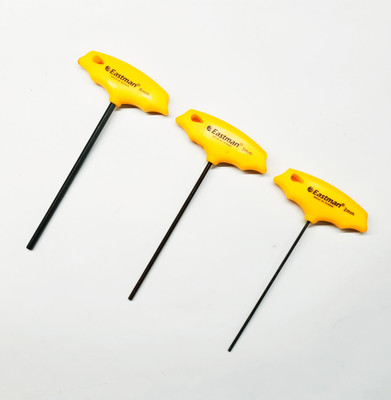 4MECH 2mm 3mm 4mm T Type Allen Key Set, Hex Key Wrench Tool Kit for Multipurpose Use Allen Key Set