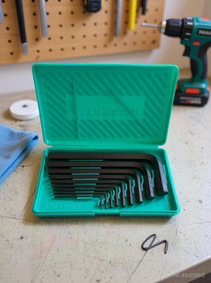 TAPARIA KM-9V Allen Key Set