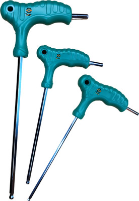 GSK Cut GSKCut T-Handle 3,4,5mm Allen Key Set