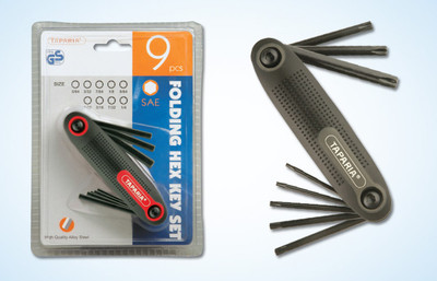 TAPARIA TA - KFM8 Folding Allen Key Set