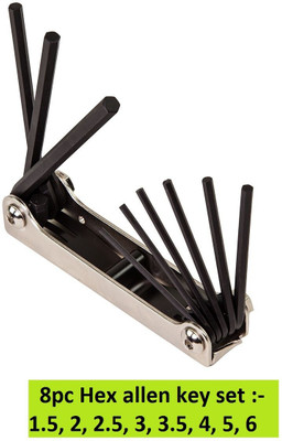 Inditrust Heavy duty 8pc Hex allen key set Allen Key Set
