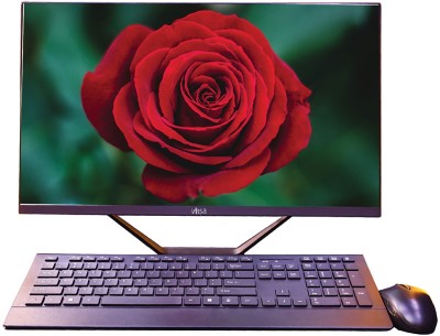 VIRSA All-In-One PC 1 Year Onsite Warranty- Wireless Keyboard and Mouse -AIO PC Intel Core i5 (11th Gen) (8 GB DDR4/1 TB/512 GB SSD/Windows 11 Home/8 GB/23.8 Inch Screen/VIR23AIOPC)(Black)