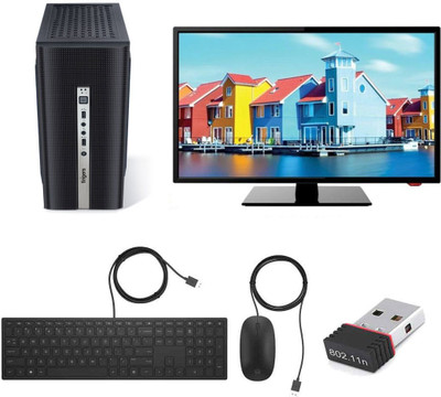 ENTWINO Intel Core i7 (8 GB DDR3/1 TB/256 GB SSD/Windows 10 Home/1 GB/22 Inch Screen/ENTAIC-I7-2600-8GB_1TB-256-22LED) with MS Office(Black)