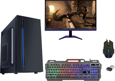 DZAB Gaming & Editing Desktop Core i7 (16 GB DDR4/512 GB SSD/Windows 11 Home/2 GB/20 Inch Screen/Gaming & Editing Desktop-i7-16gbdd3-512gbssd)(Black)