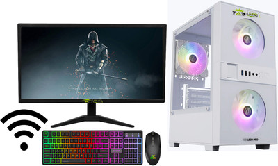 TAJ PC LEON PROX30W Core i5 (16 GB DDR4/500 GB/128 GB SSD/Windows 11 Home/1 GB/20 Inch Screen/LEON PROX30W) with MS Office(White)