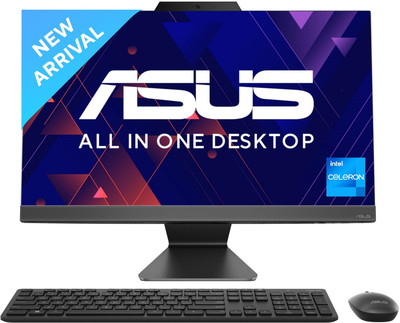 ASUS AiO A3 Series Celeron Penta Core (8 GB DDR4/512 GB SSD/Windows 11 Home/21.45 Inch Screen/A3202WBA-BPB009W)(Black, 39.5 cm x 49.3 cm x 16.5 cm, 4.84 kg)