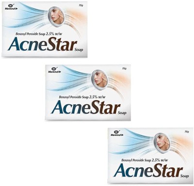 AcneStar Soap Bar(3 x 75 g)