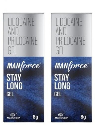 MANFORCE STAYLONG (Pack of 2) Gel(2 x 8 g)