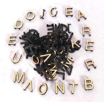 Hospitality Alphabet Letters(150 Pieces)