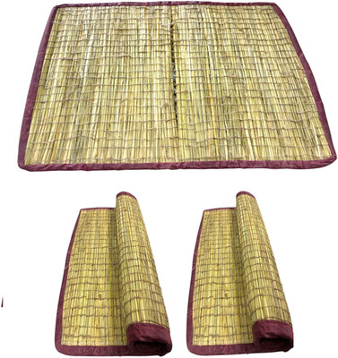 patitpavan Set 3 Natural Kusha Grass Yoga Aasan for Meditation and Pranayam Altar Cloth(Pack of 4)
