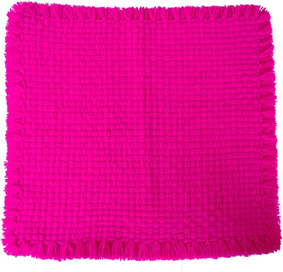 CRM TRADERS Woolen Puja Aasan Mat for Prayers - Handmade Pooja Mat 21 x 22 inch Altar Cloth