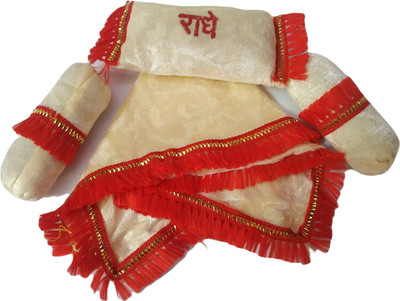 KRISHNA HANDICRAFTS Laddu Gopal Bister Altar Cloth(Pack of 3)