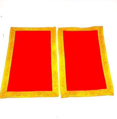 SHLINCO Hindu, Jain and Buddhist rituals Altar Cloth(Pack of 2)