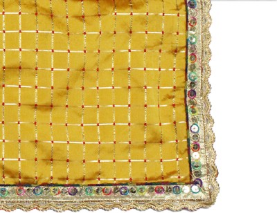 MyGodGift (Size 20x40 inch Puja Aasan Cloth for God ChowkiPuja Asan (Pack of 1) Altar Cloth