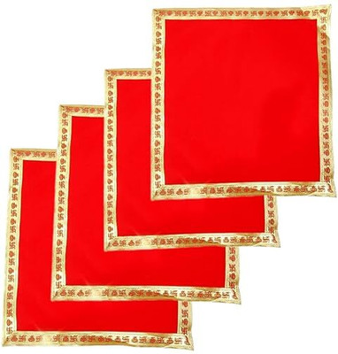 BZ Device PUJA Altar Cloth(Pack of 4)