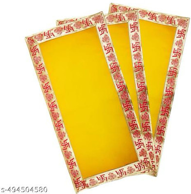 Pink Sky VELVET AASAN Altar Cloth(Pack of 3)