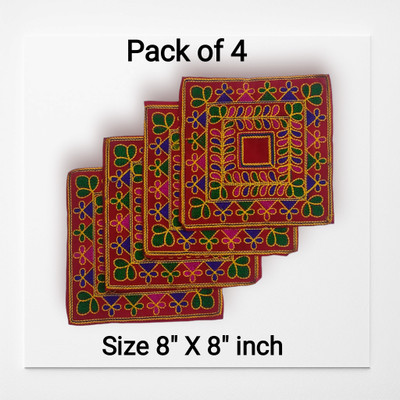 Swati enterprises For all God and godess Altar Cloth(Pack of 4)
