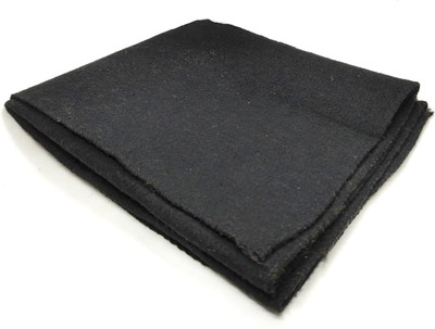 ACHLESHWAR Combo of Premium Black and Grey Woolen Aasan Altar Cloth