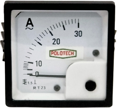 Ambika Sales POLOTECH 72MM 2.5 Inch Ammeter