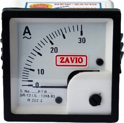Ambika Sales Agencies ZAVIO 72mm 2.5 INCH Square Ammeter