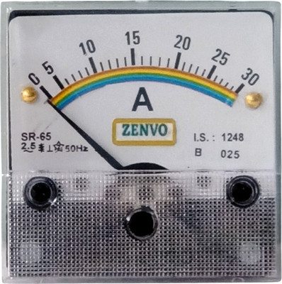 Ambika Sales ZENVO SR65 AMPERE METER Ammeter