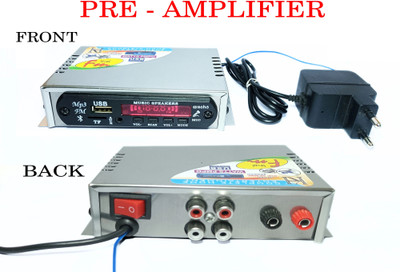 HSNAKE PRE-AMP 0.6 W 0.6 W AV Control Amplifier(Silver)