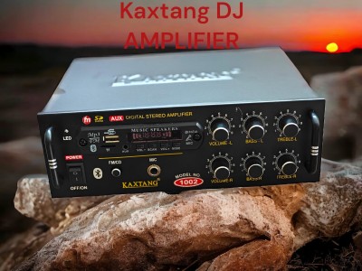 KAXTANG remix 1002 Full Black Digital Stereo With BT/ USB/ SD-Card /FM /AUX 5000 W AV Power Amplifier(Black)