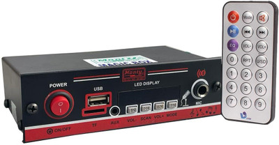 TECH-LOBBY Preamplifier 0.5 Watt Magic Box With Karokae Mic Mode 0.5 W AV Control Amplifier(Multicolor)