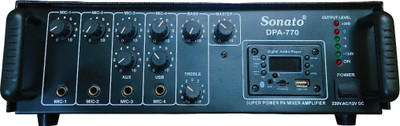 Sonato Amplifier DPA 770 770 W AV Power Amplifier(Black)
